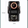 66W Magnetic Charging Mecha Style Automatic Opening and Closing Car Wireless Charging Mobile Phone Holder