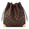 LOUIS VUITTON NOETrunk Monogram Coated Canvas Artificial Leather Bucket Bag, One Shoulder Handbag Women's Brown M28515