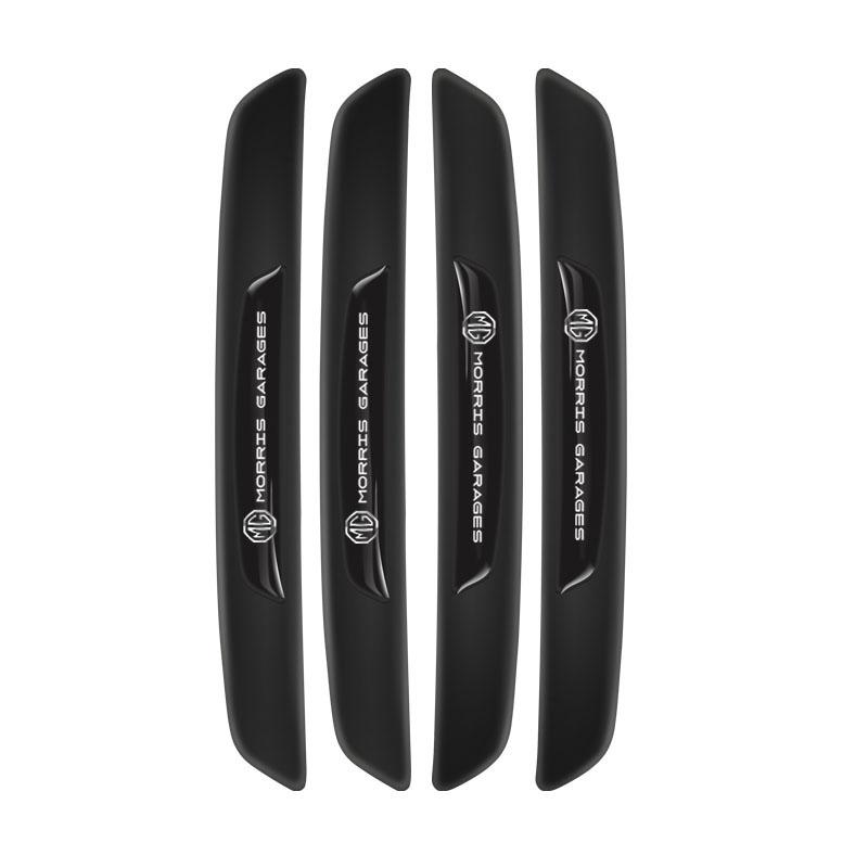 4Pcs Rubber Anti Collision Strip Car Door Rearview Mirror Protector Stickers For Morris Garages MG ZS MG5 GS HS GT ZST MG3 MG6