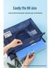 A3 Art Tote: Large Capacity Transparent Sketchbook Bag with 8K Drawing Space, Customizable Text/Logo Option