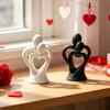 Hugging Couple Statue, 3D Printed Romantic Lover Figurine for Bedroom, Desk, TV Stand, Home Decor, Wedding Valentine's Day Gift for Wife, Husband