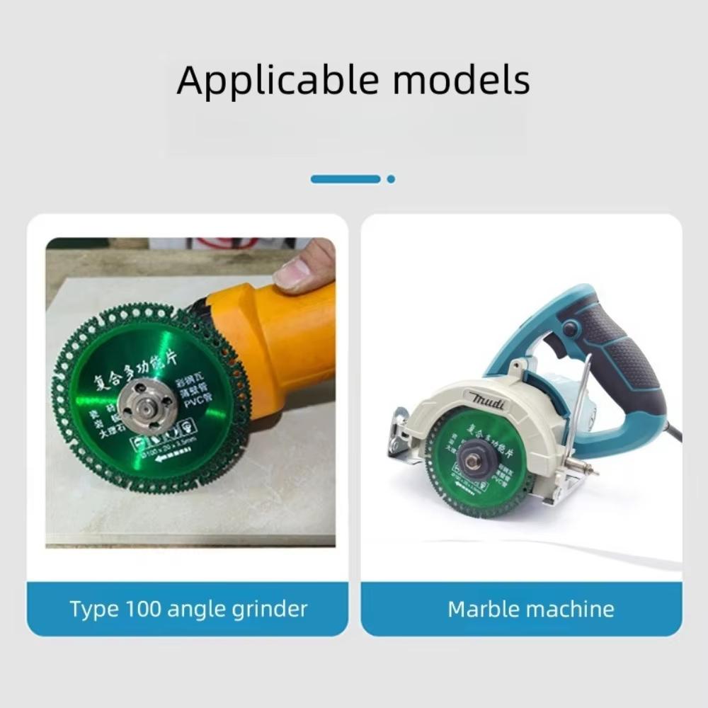 1/3Pcs Diamond Saw Blade Cutting Disc Composite Multifunctional Cut Saw Blade Tile Rock Plate Marble Saw Blade for Angle Grinder