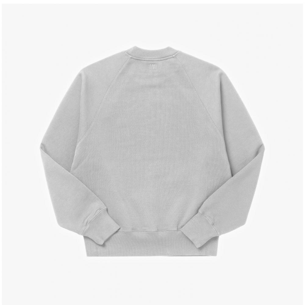 Ami Bfusw005 747 0951 Ami De Coeur Small Heart Logo Public Sweatshirt