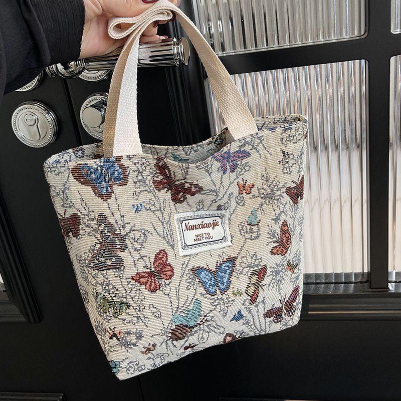 

Premium sense large capacity canvas bag women s new fashion commuter tote bag female ins student class bag