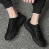 Męskie mokasyny Brogue Loafers oryginalne skórzane buty outdoorowe sznurowane oddychające letnie rekreacyjne męskie trampki buty Darmowa wysyłka Drop Shipping L5