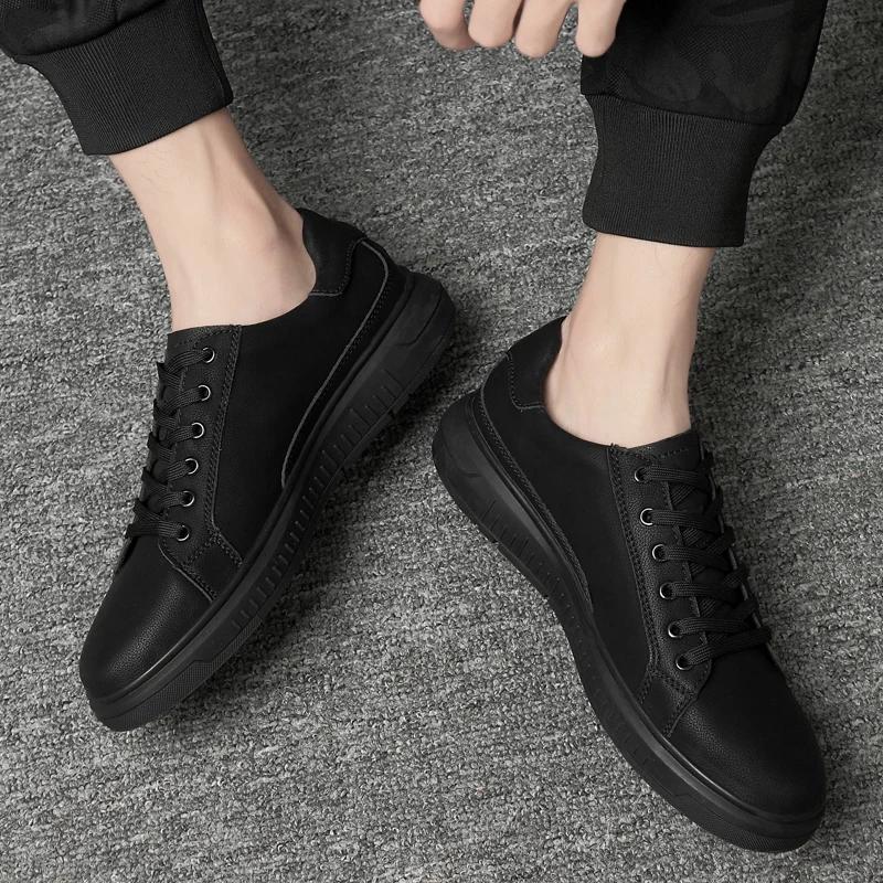 Męskie mokasyny Brogue Loafers oryginalne skórzane buty outdoorowe sznurowane oddychające letnie rekreacyjne męskie trampki buty Darmowa wysyłka Drop Shipping L5