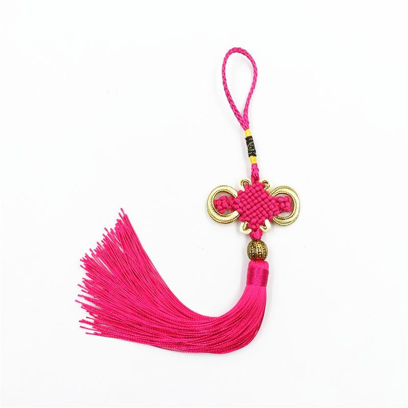 Chinese Knot Pendant With Tassel Phnom Penh 8 Plates Of Rich Yiwu Mini Knot Small Beads To Go Abroad Gifts