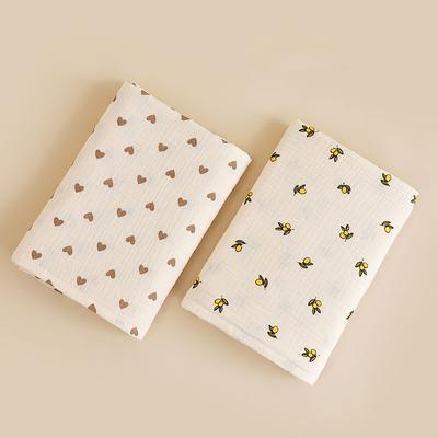 100x100cm Newborn Baby Shower Wrap Toddler Kids Cartoon Bear Double Layer Gauze Bath Towel Soft Quick Drying for Spring Autumn