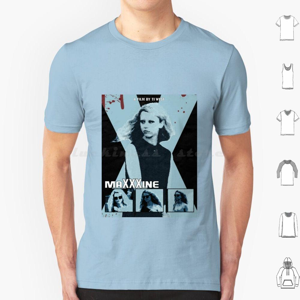 Pearl X Maxxxine 2024 Mia Goth Film Horror Movie T Shirt 6xl Cotton Cool Tee Pearl Maxxxine Maxxxine 2024 Maxine 2024 Pearl