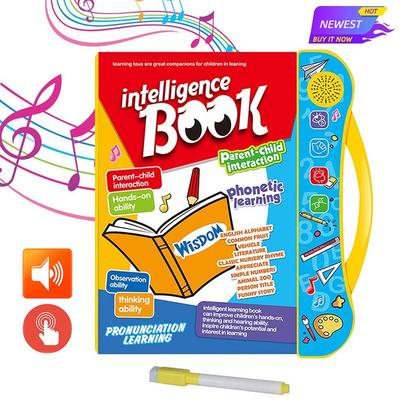 Kids Intelligence Study E-Book Education Touch Reading Sound English Learning Books for Kids