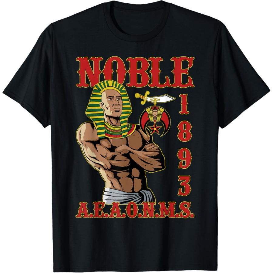 Shriners Noble PHAraoh 1893 AEAONMS King Masonic Christmas T-Shirt S