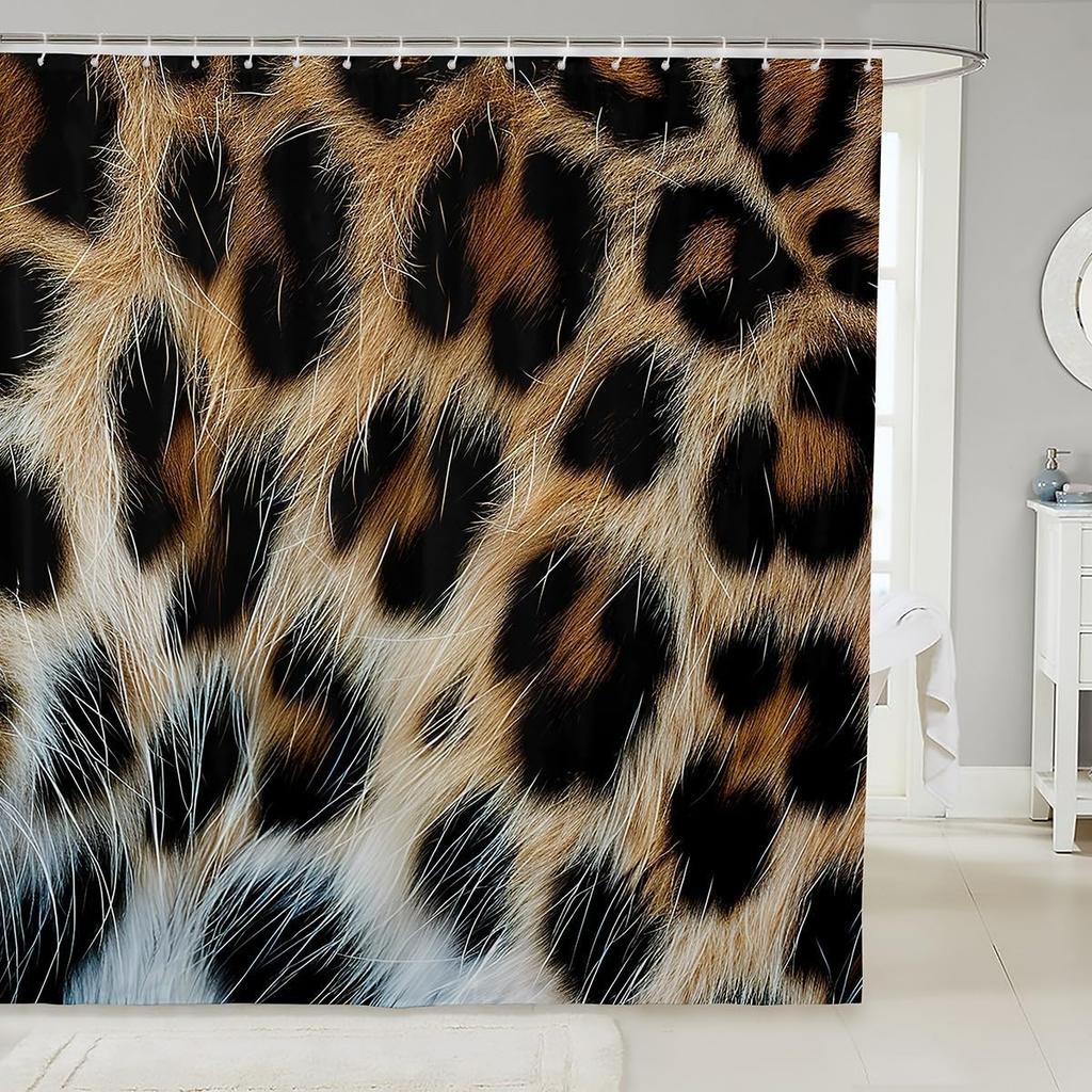 Puppy Shower Curtain Set Cartoon Corgi Shower Curtain for Teens Boys,Lovely Pup Dog Bath Curtain Doggy Cute Pet Toilet Lovely