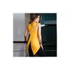 Elegant Women's Summer Loose Top With Unique Cross Irregular Blouse Design Casual Usa T-shirt