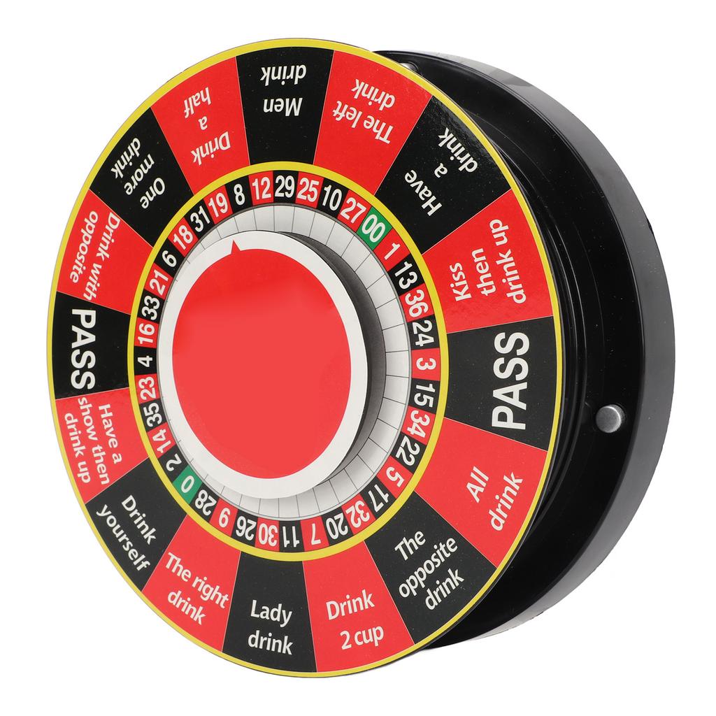 Prize Wheel Electric Spin Wheel Roulette Game Drinking Wheel for Home Party KTV Bar