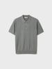 Edition Men'S Linen Collared Short Sleeve Sweater_Neg2Et1922