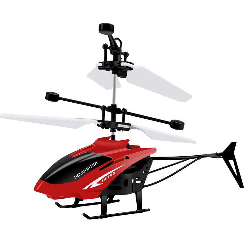 Induction Hand Gesture Helicopter: Child's Drop-Resistant, Hovering, Smart-Sensing Flying Toy.