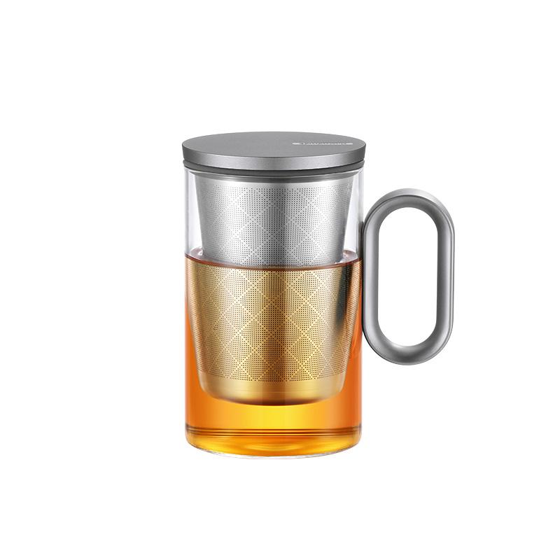 SAMADOYO-LOVE Aluminum Series Cup, Tea Ceremony Accessories, Tea Separation, Afternoon Tea, Office Cup