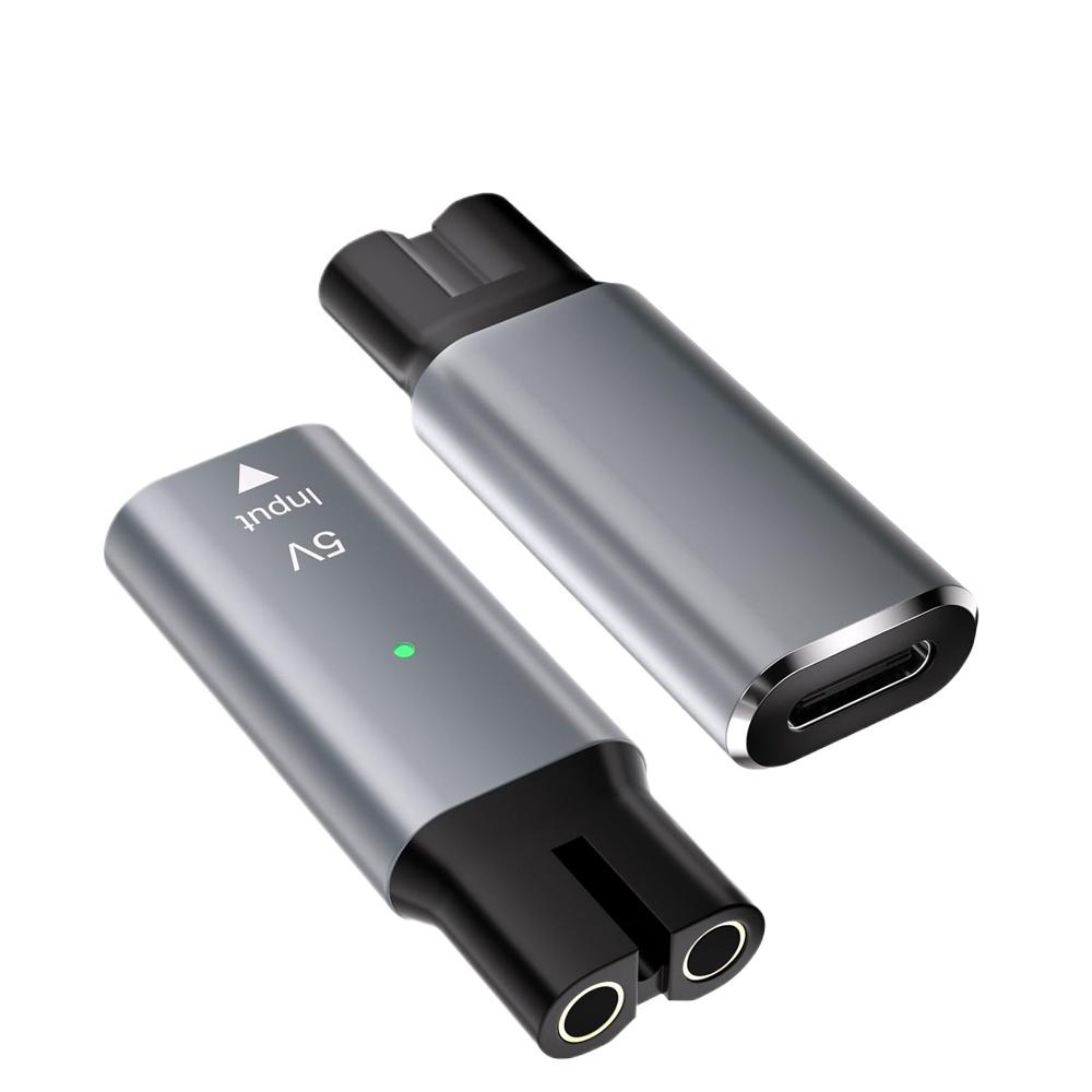 

5V Type-C Shaver Adapter Charger Converter for Philips OneBlade QP2724 QP2834 QP1424 QP1924 QP4631 Beard Trimmer чорний