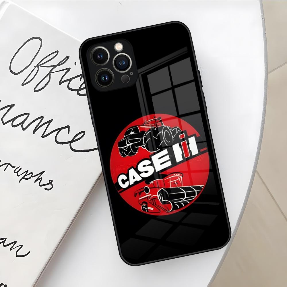 Case International Havester IH Tractor Phone Case for Iphone 16 15 14 12 11 13 Pro Max Mini X Xr Xs Se 8 Puls glass Cover