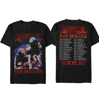 Lorna Shore Global Tour Mercah T-shirt Deadcore Dark Style Tee Men Women Street Hip Hop Cotton Oversize Streetwear Clothing Tops