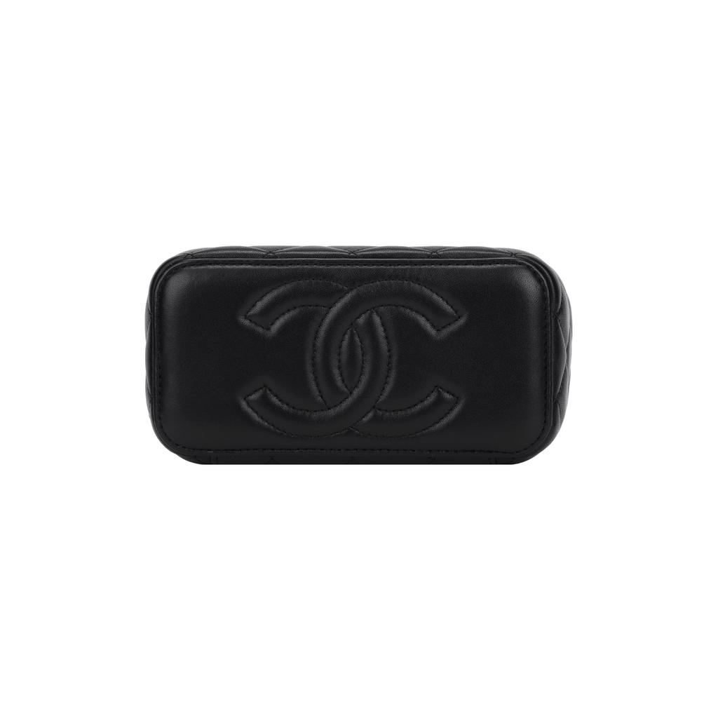 CHANEL Sheepskin Shoulder Bag, Crossbody Bag, Handbag Women's Black AP3956-B16269-94305