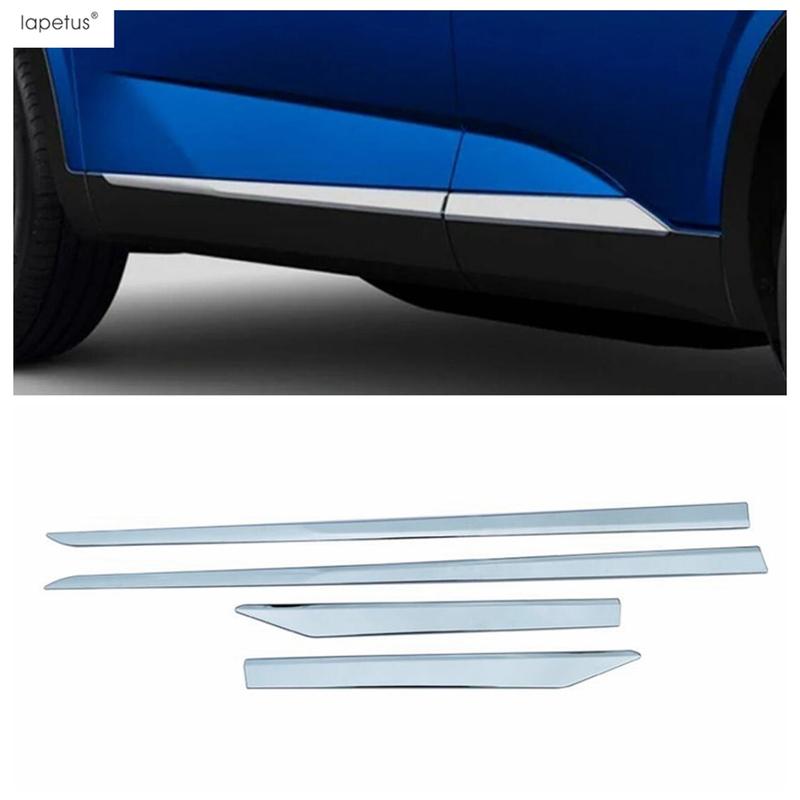 Side Door Body Molding Panel Strip Protection Decoration Cover Trim For Nissan Qashqai J12  - 2026 ABS Chrome Accessories