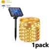 Outdoor Solar String Lights LED Waterproof Copper Wire Xmas Garden Party Decor