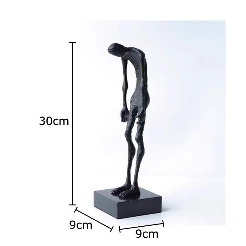Kissing Couple Abstract Figures Statue Desk Decoration Ornaments Creative Lovers Character Sculpture Room Aesthetics Decor