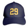 Yellow Number  Lucky Sports Jersey Twenty Nine Baseball Cap New In Hat Luxury Cap Cute Sports Cap Ladies Unisexs