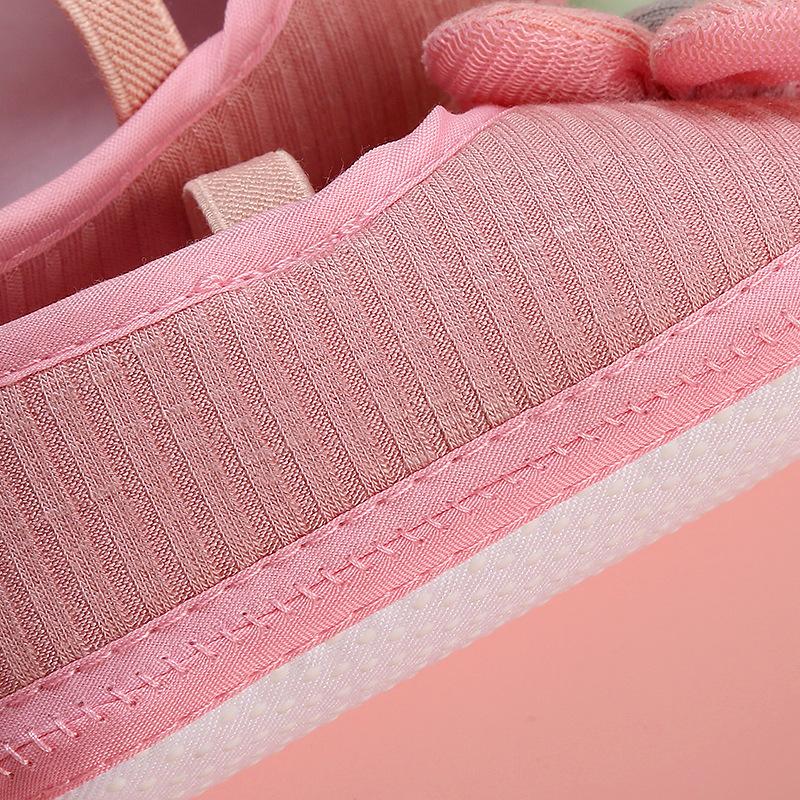 Sunflower Bowknot Single Dětské Boty Dětské Boty Měkká podešev Sandály Dětské Boty Vycházkové Prodyšné Princezna