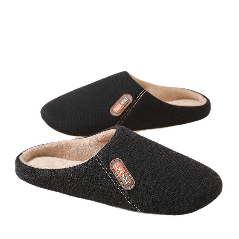 Winter Warm Cotton Slippers Indoor Home Shoes Winter Foot Warm Artifact Home Comfortable Light Warm Men