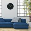 Wall Clock for the Living Room 3EKO Black 30cm