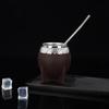 200ml 1Stück Edelstahl Doppelwandbecher Kaffee Bier Isolierter Becher Yerba Mate Tee Trinkbecher Doppelwandige Edelstahl Tasse