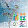 Diving Toys Pool for Boys Girls Ages 3 4 5 6 7 Dive Rings s Fish Gems