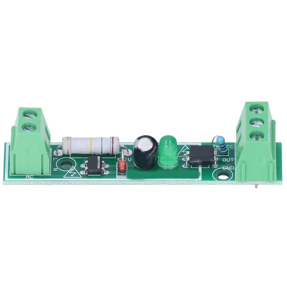 3 stk AC 220V Opto-isolatorkort 1-kanals Optokobler Isolasjonsmodul Industriell Kontroll