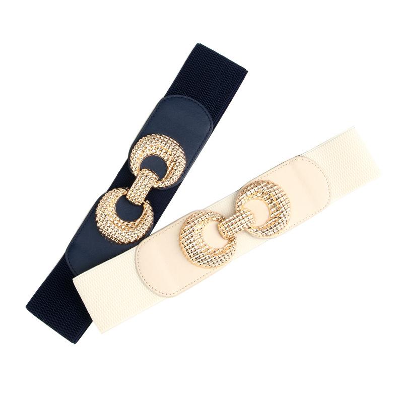 Elastic Elastic Belt Women's Decorative Dress Coat Waist Wide Waist Seal Versatile High-end Fashion Accessories Belt