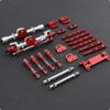1/12 Scale Metal Chassis Parts Adjustable Shock Absorbers RC Car Upgrade