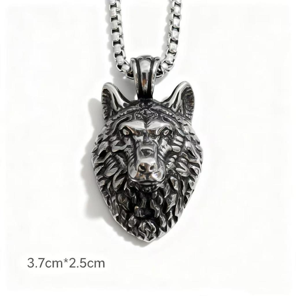 HNSP 316L Stainless Steel Animal Turtle Pendant Necklace For Men Punk Style  Accessories Male Gift