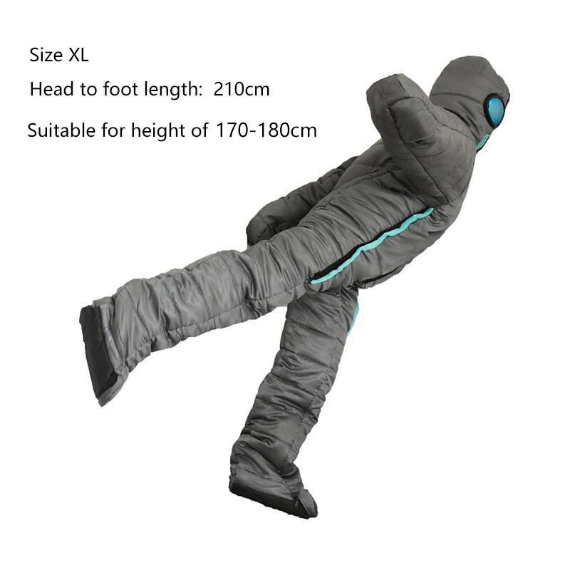 Cheap Walking Sleeping Bag Humanoid Camping Winter Mummy Sleeping Bag