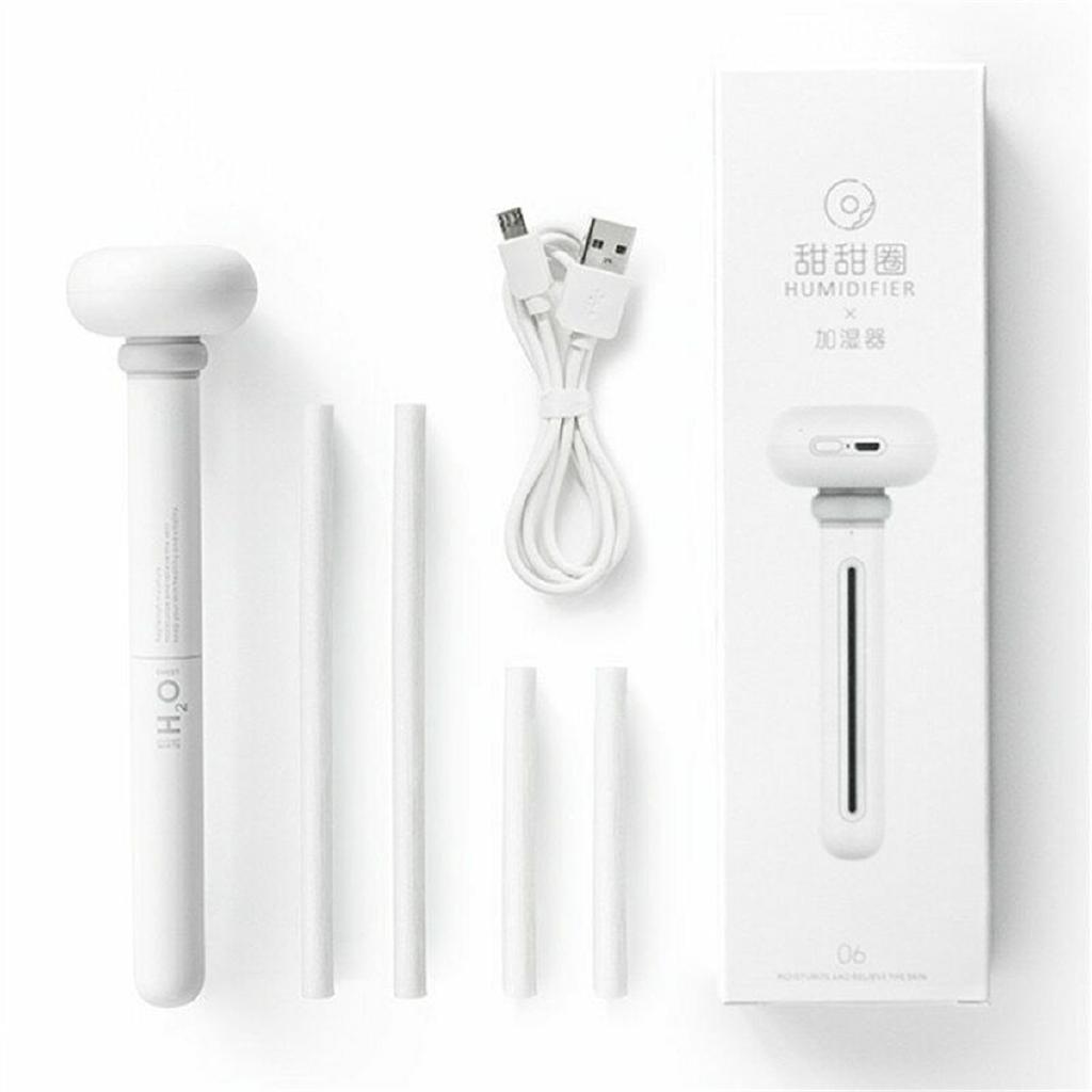 Umidificatore d'Aria USB Galleggiante Acqua Ciambelle Generatore di Nebbia Smontabile Umidificatore d'Aria Casa Nuovo Mini Portatile Desktop Umidificatore