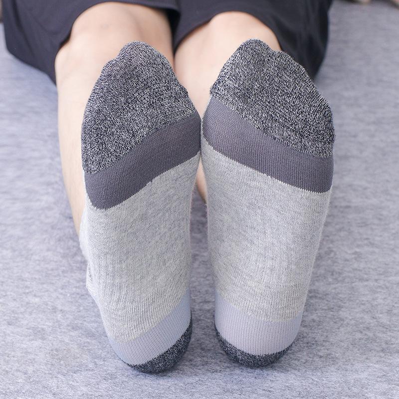 Men Sports Socks Breathable Non-slip Comfortable Man High Quality Basketball Running New Male Long Sock 5 Pairs