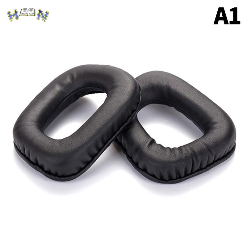 2pcs Ear Pads Earpads Cushions Cover Earmuffs For Logitech G35 G430 G432 G332 G930 F450 Headphone Earpads Headphones Accessories