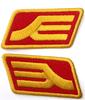 COSPA Mobile Suit Gundam Zeon Military Rank Badge Patch RED