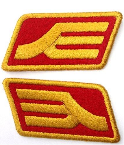 COSPA Mobile Suit Gundam Zeon Military Rank Badge Patch RED