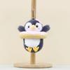 Cute Plush Penguin Toy Keychain Soft Rubber Animal Doll Cartoon Bag Decoration