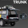 New 1:24 Toyota Land Cruiser LC80 Alloy Car Model Die-cast Metal Toy Off-road Vehicle Car Model Simulation Sound and  Light Children's Gift