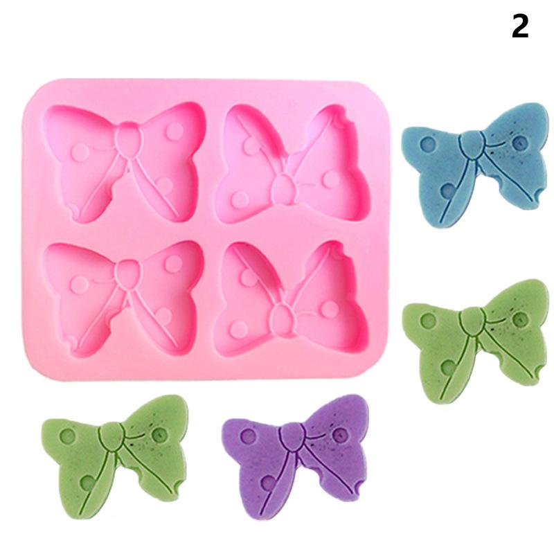 Multi-style Flower Collection Silicone Mold DIY Cake Embellished With Liquid Fondant Chocolate Decorative Kitchen Baking Mould