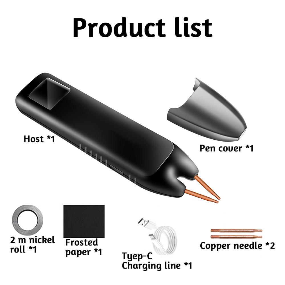 

Docreate Color Screen Portable DIY Handheld Small Spot Welder 18650 Mobile Phone Lithium Battery Nickel Plate Collision Welding