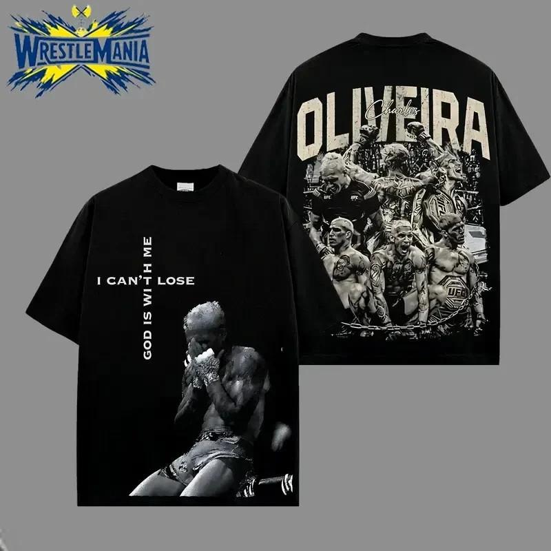 Vintage MMA Fighter Graphic T-Shirt Combat Sports Unisex Tee L
