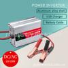 12V To 220V 300W Automotive Solar Inverter Converter with USB Cigarette Lighter Battery Holder